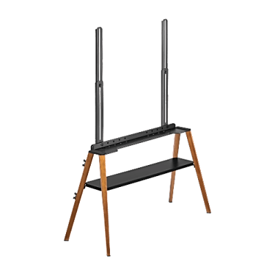 Imagen de Soporte de TV Easel Studio TV Floor Stand | Compatible VESA 200x200 a 600x400 | Para Pantallas de hasta 75 Pulgadas | Capacidad de Peso 40 kg | Altura Ajustable 905-2590 mm | Incluye Cable Anti-Caída