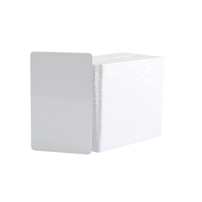 Imagen de Paquete de 500 Tarjetas UltraCard 10 milesimas Grosor/ Adhesivas/ Imprimibles por un sólo lado / Para pegar sobre tarjetas/ CR80