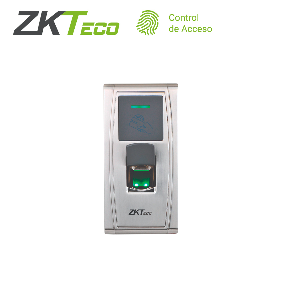 CONTROL DE ACCESO AVANZADO ZKTECO MA300 BIOMETRICO ANTIVANDALICO  PARA  EXTERIOR   CAPACIDAD  DE  1500HUELLAS/10,000TARJETAS/100,000REGISTROS TCPIP/RS485/USB HOST   COMPATIBLE CON SOFTWARE ZKBIO CV ACCESS