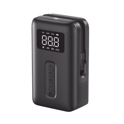 Imagen de Inflador de Neumáticos | Compresor de Aire Portátil |  Bomba de Aire de 150 PSI | Flujo de Aire de 15L/Min | Con Batería Integrada | Cuenta con Luz LED | Ideal para coches, bicicletas, pelotas de motocicleta.