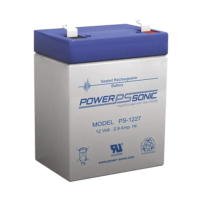 Imagen de Batería 12V, 2.9AH, Para Respaldo, Tecnologías AGM/VRLA, 5 Años Vida Útil, Terminales F1, Reconocida UL