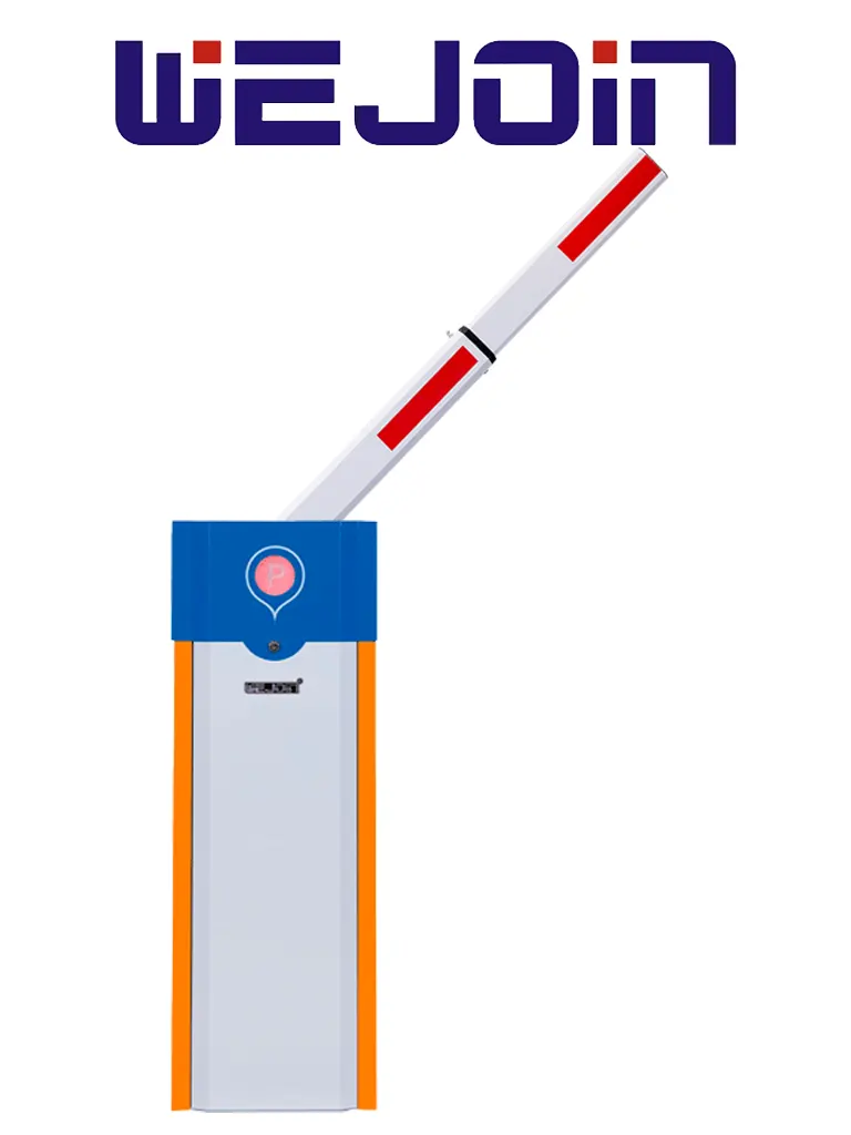 WEJOIN WJCB101VFIL56TC - Barrera Vehicular Izquierda con Brazo Telescópico de 4m - 6m, Motor de 24VCC, Velocidad 5 Segundos, Dirección Ajustable, 6,000,000 Ciclos Uso Continuo