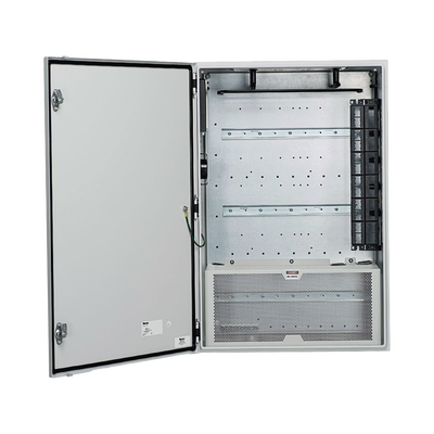 Imagen de Gabinete de Zona de Instalación en Pared, Diseñado Para Dos Switches, Uso Industrial con Clasificación UL tipo IP66 y 4/12, Color Gris