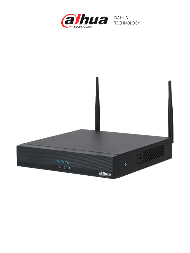 DAHUA DHI-NVR2104HC-W - NVR WiFi de 16 MP/ 4 Canales IP/ H.265/ Salidas HDMI &VGA/ 1 Bahía de Disco Duro/ 1 E&S de Audio/ Onvif/ Emparejamiento Automático con IPC WiFi de Dahua/ SMD Plus/ Protección perimetral