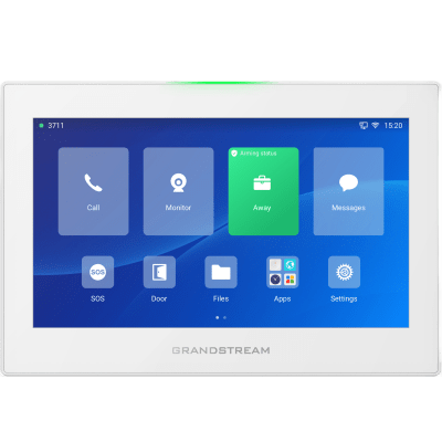 Imagen de Estación de Intercomunicación SIP con Wi-Fi 6, Bluetooth y Control Total para Agendamiento de Salas y Edificios Inteligentes (Color Blanco)