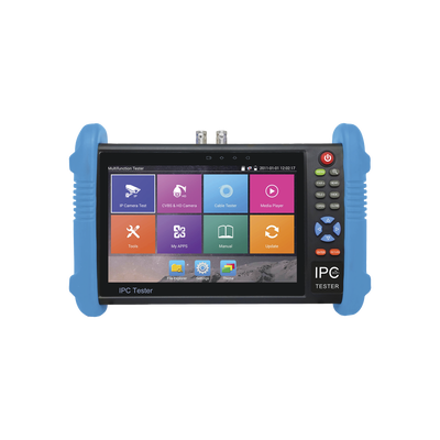Imagen de Probador de Vídeo Android con Pantalla LCD de 7" para IP ONVIF / HD-TVI (8MP), HD-CVI (8MP) y AHD (5MP) / Wi-Fi, Scanner IP, WiFi, entrada HDMI