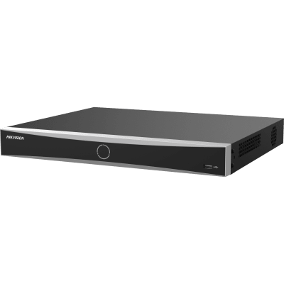 Imagen de [Acusearch] NVR 12 Megapixel (4K) / 32 canales IP / 16 Puertos PoE+ / Recocimiento Facial / AcuSense (Evita Falsas Alarmas) / 2 Bahías de Disco Duro / HDMI en 4K / Alarmas I/O / 300 Metros PoE Modo Extendido