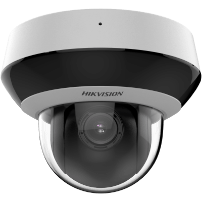 Imagen de Mini Domo PTZ IP 4 Megapixel / 4X Zoom / Micrófono y Bocina Integrada / ACUSENSE / H.265+ / 20 mts IR EXIR / WDR / PoE / IK10 / IP66 / DarkFighter /  / Micro SD