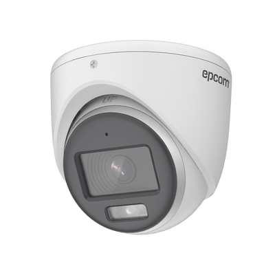 Imagen de Turret TURBOHD 2 Megapixeles (1080p) / Imagen a color 24/7 / Lente 2.8 mm / METAL / Luz Blanca 20 mts / Exterior IP67 / TVI-AHD-CVI-CVBS / dWDR