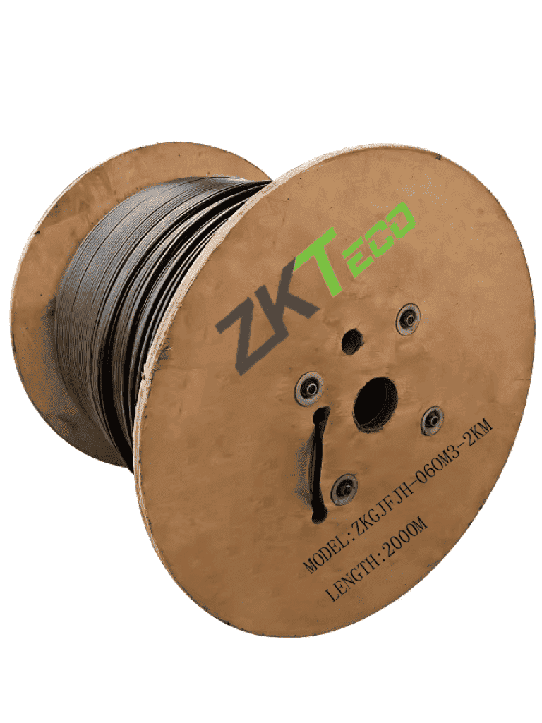 TCE - ZKGJFJH-06OM3-2KM - Fibra Óptica de 6 hilos, Multimodo OM3 50/125 Interior/Exterior, Loose Tube 250um, Dieléctrica, OFNP (Plenum) (Precio por carrete)/