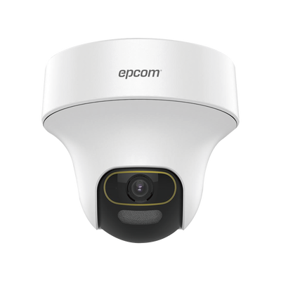 Imagen de Cámara LUZ DUAL (IR + LUZ BLANCA) / Domo TurboHD 2 Megapixel (1080p) / Luz Blanca 20 mts / Gran Angular 106° / Lente 2.8 mm / 30 mts IR EXIR / Exterior IP67 / 4 Tecnologías /  Micrófono Integrado