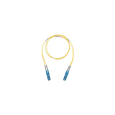 Imagen de Jumper de Fibra Optica Monomodo 9/125 OS2, LC-LC Duplex, OFNR (Riser), Color Amarillo, 8 Metros