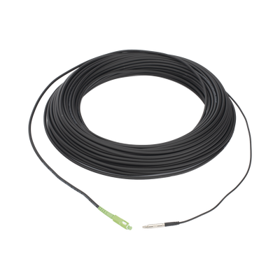 Imagen de Rollo de Fibra Óptica Drop Redonda G657A2 Monomodo Simplex de 50 Metros con Conectores SC/APC-SC/APC para Instalaciones Aéreas o a la Intemperie