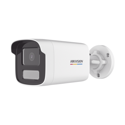 Imagen de Bala IP 4 Megapixel / ACUSENSE Lite (Detección de Movimiento en Humanos y Vehículos) / Lente 4 mm / Imagen a Color 24/7 / Luz Blanca 50 mts / Exterior IP67 / WDR 120 dB / PoE / Onvif