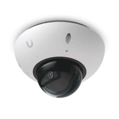 Imagen de UniFi G6 Dome – Cámara 4K Antivandálica y Todo Clima con Sensor de 8 MP (1/1.8”), Motor de IA Multi-TOPS y Visión Nocturna Infrarroja de Largo Alcance