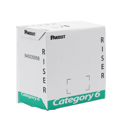 Imagen de Bobina de Cable UTP, Categoría 6 de Alto Rendimiento (+350 MHz),  23 AWG, PVC (CMR, Riser), Bobina de 305 m, Color Azul