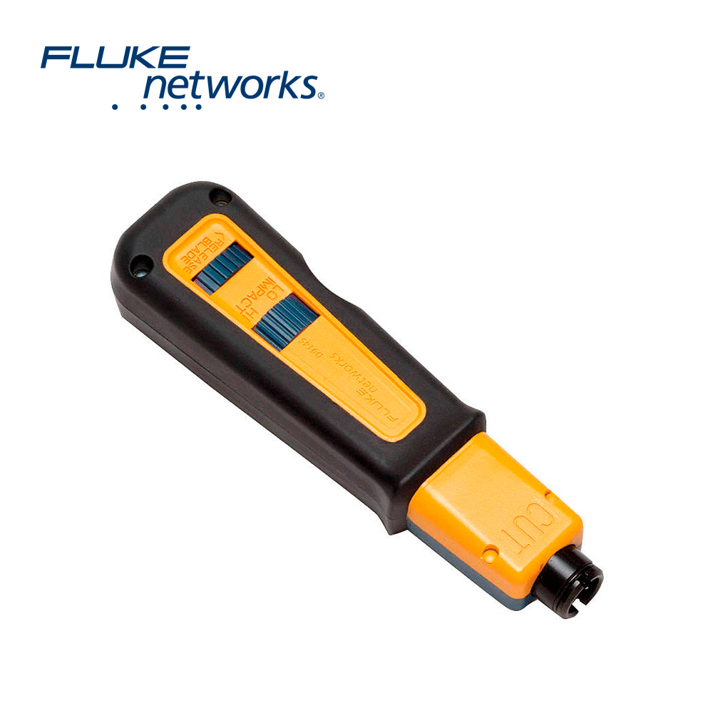 HERRAMIENTA CRIMPADORA DE IMPACTO D914S FLUKE NETWORKS 10061501 CON CUCHILLA EVERSHARP 110/66