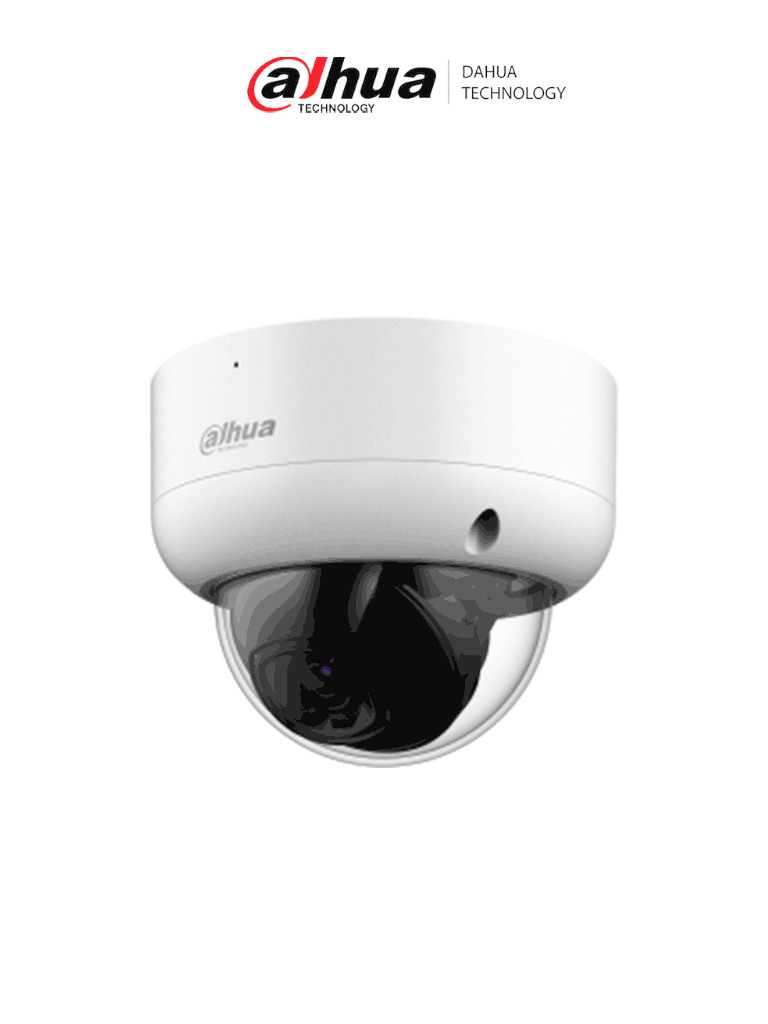 DAHUA DH-HAC-HDBW1500EAN-A-0280B-S3-DIP- Cámara Domo de 5 Megapíxeles Antivandálica/ Lente de 2.8mm/ 111 Grados de Apertura/ IR de 30 Mts/ IP67/ IK10/ Soporta: CVI/CVBS/AHD/TVI/