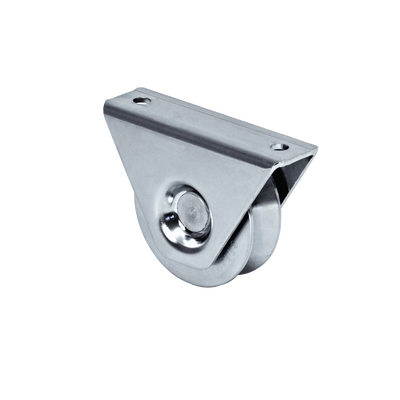 (325V-80) Rueda de 8 cm / Con Capacidad Para Puertas de Hasta 200 Kg / Para Montaje en Superficie / Canal Tipo "V"