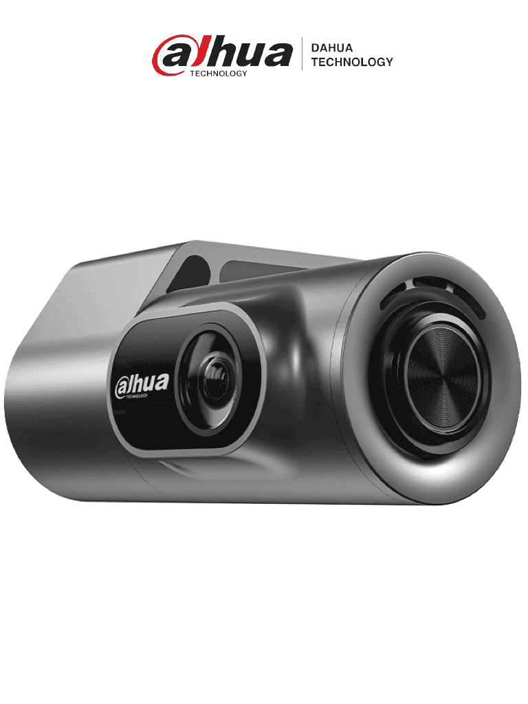 DAHUA M1pro -  DashCam, Resolución 1080p, Equipada con Wi-Fi y sensor Gr, Capacidad de MicroSD hasta 128 Gb, Micrófono y altavoz integrados, Configurable desde la App, Visualización local, Consumo 5V CC