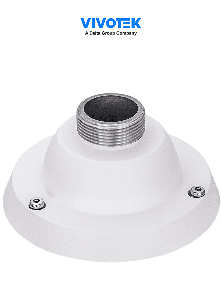 VIVOTEK AM-529 - Base de montaje en techo para cámaras PTZ VIVOTEK, Color blanco, Material: Aleacion de aluminio