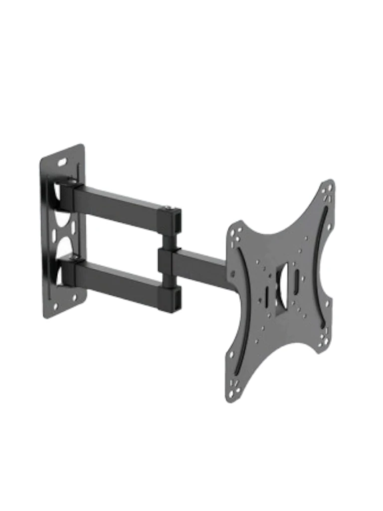 TCE LMEPS20EW - Soporte de Pared Articulado para Pantallas de 14 a 43" , Carga Máxima 18 Kg , VESA 200x200mm / 100x100mm / 75x75mm , Ajuste de Inclincación