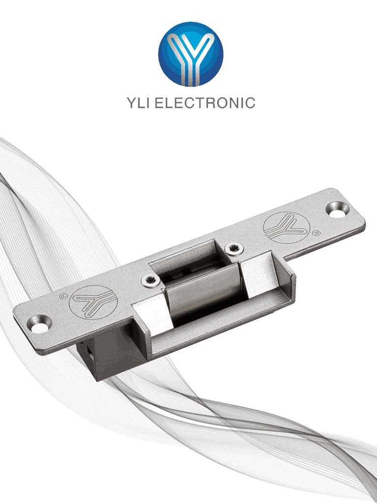 YLI YS130NO - Cerradura Eléctrica para Control de Acceso / Función NO / 12  VDC / Compatible con controles de acceso / Fail Secure