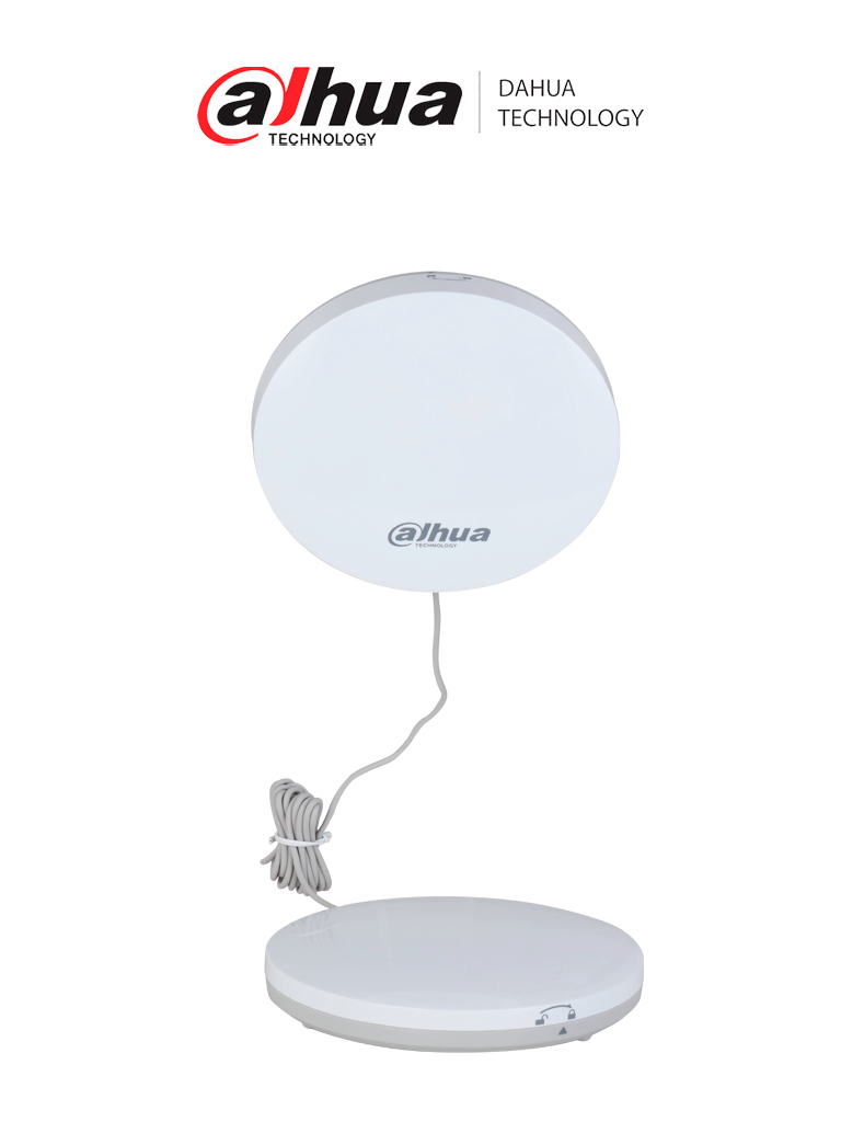 DAHUA ARD912-W2(D) - Detector de inundación, Ofrece alarma por alta temperatura, Sensibilidad ajustable y fácil instalación, Ideal para seguridad avanzada, App DMSS, Frecuencia 433 MHz, Tecnología: AirShield, Compatible con HUB 1.0 y HUB 2.0