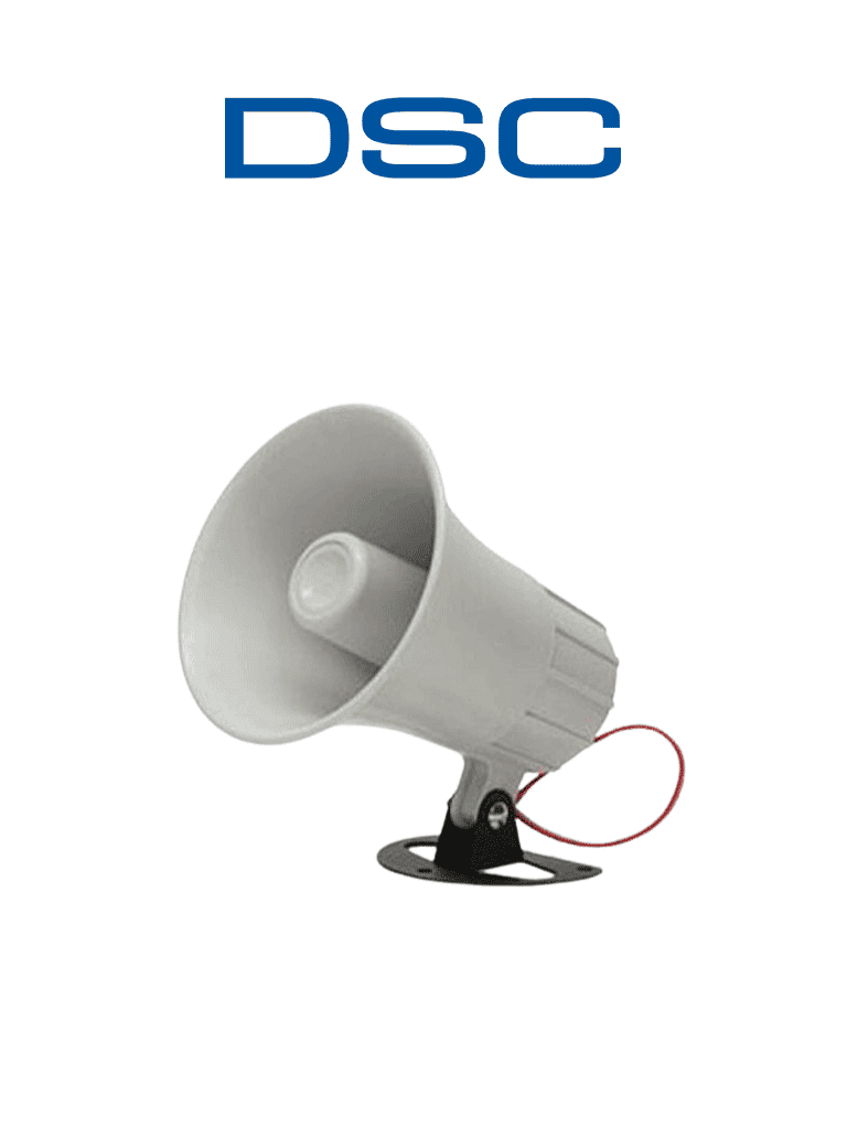 DSC SD20W - Sirena Cableada   12 VCD 20W 2 tonos 110 dB