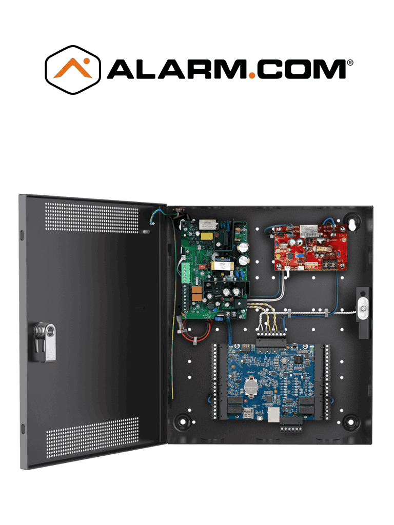 ADC-AC-X1100-2PSE- Control de acceso para 2 puertas Compatible Con Aplicación De Alarm.Com