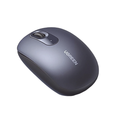Imagen de Mouse Inalámbrico 2.4G 800/1200/1600/2400 DPI / Función de 3 botones / Alcance 10m / Silencioso / Ergonómico / Anti-caída y Anti-interferencias / Color Midnight Blue / Batería Alcalina AA (incluida).