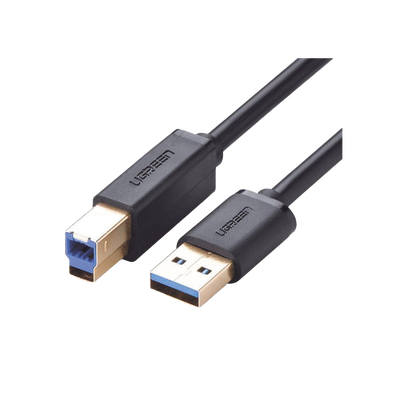 Imagen de Cable USB-A 3.0 macho a USB-B macho / Ideal para Impresora, Escáner, Pianos, Barras de sonido, etc. / Plug & Play / Compatibilidad Universal / 2 metros