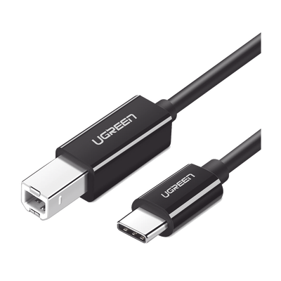 Imagen de Cable de Impresora o escáner USB-C | 1m (6 pies) | USB Tipo C a USB 2.0 Tipo B | Soporta Thunderbolt 3 | Alta velocidad | DAC | Compatible con Brother HP, Canon, Lexmark, Epson, Dell, Xerox, Samsung, etc.