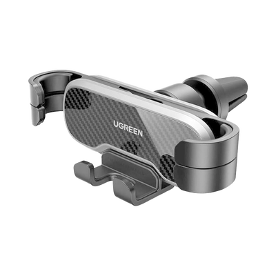 Imagen de Soporte de Teléfono para Rendija de Ventilación | Tecnología Gravity Drive | Rotación de 360° | Suspensión por Goma | 5 Puntos de Sujeción | Compacto | Ajustable | Estable | Compatible con Rejilla de Ventilaci