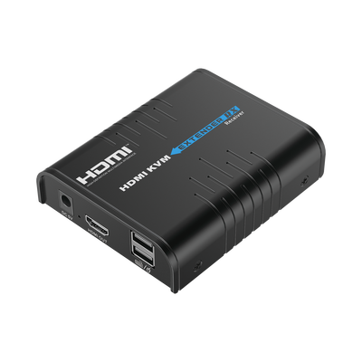 Imagen de Receptor Compatible para Kits TT373KVM4.0 / Resolución 1080P @ 60 Hz/ Soporta STP y UTP CAT6 / Control IR / Compatible con Switch Gigabit para control KVM múltiple.