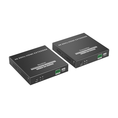 Imagen de Kit Extensor HDMI para distancias de 120 metros | Soporta resolución 4K @60Hz | Cat 6, 6a y 7 | Salida Loop en el Tx para visualización local | Soporta control remoto del equi