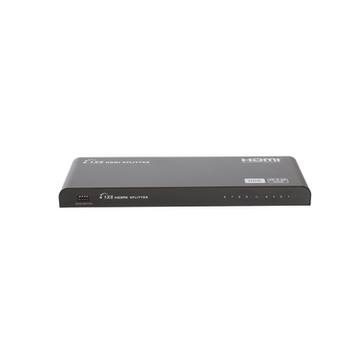 Imagen de Divisor (Splitter) HDMI 4K de 1 Entrada a 8 Salidas (Simultaneas) / Soporta 4K×2K / Ajuste de resoluciones EDID / HDR / HDMI 2.0 /  HDCP 2.2  / Permite mezclar pantallas en 4K y 1080P