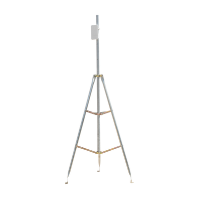 Imagen de Kit de Montaje de Tripie con Mástil de 3 metros Ideal para instalar Antenas, Radios, Cámaras, etc...
