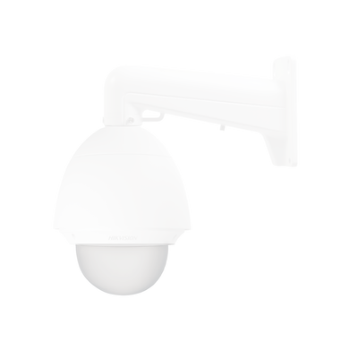 Imagen de Burbuja Transparente para Domos de 5 " / Compatible con PTZ IP o TURBOHD / HIKVISION / epcom / Soporta IP66 / IK10