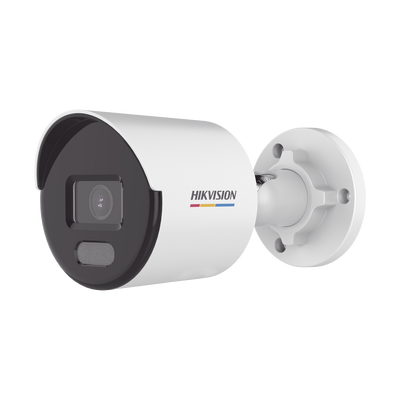 Imagen de Bala IP 4 Megapixel / ACUSENSE Lite (Detección de Movimiento en Humanos y Vehículos)  / Lente 2.8 mm / Luz Blanca 30 mts / Imagen a Color 24/7 / Exterior IP67 /  WDR 120 dB / PoE / ONVIF