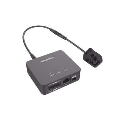 Imagen de Pinhole IP 2 Megapixel / Lente 3.7 mm / 2 Mts Cable / PoE / Ideal para Cajeros Automáticos (ATM) / WDR / Micro SD / Cámara Tipo Block