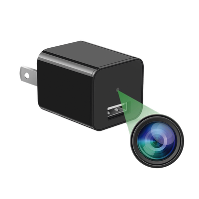 Imagen de Cámara Oculta en Cargador de Pared (Spyce Camera) / Memoria de 8GB / Resolución 2 Megapixel (1080P) / Grabación Continua o por Movimiento