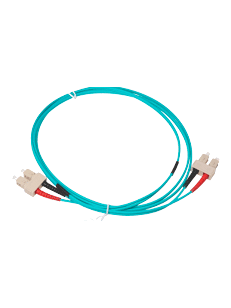 SBE TECH SBE-JUMSCSC1M50 Jumper SC-SC MULTIMODO 50/125 OM4 duplex 2 mm, 1 metro, UPC