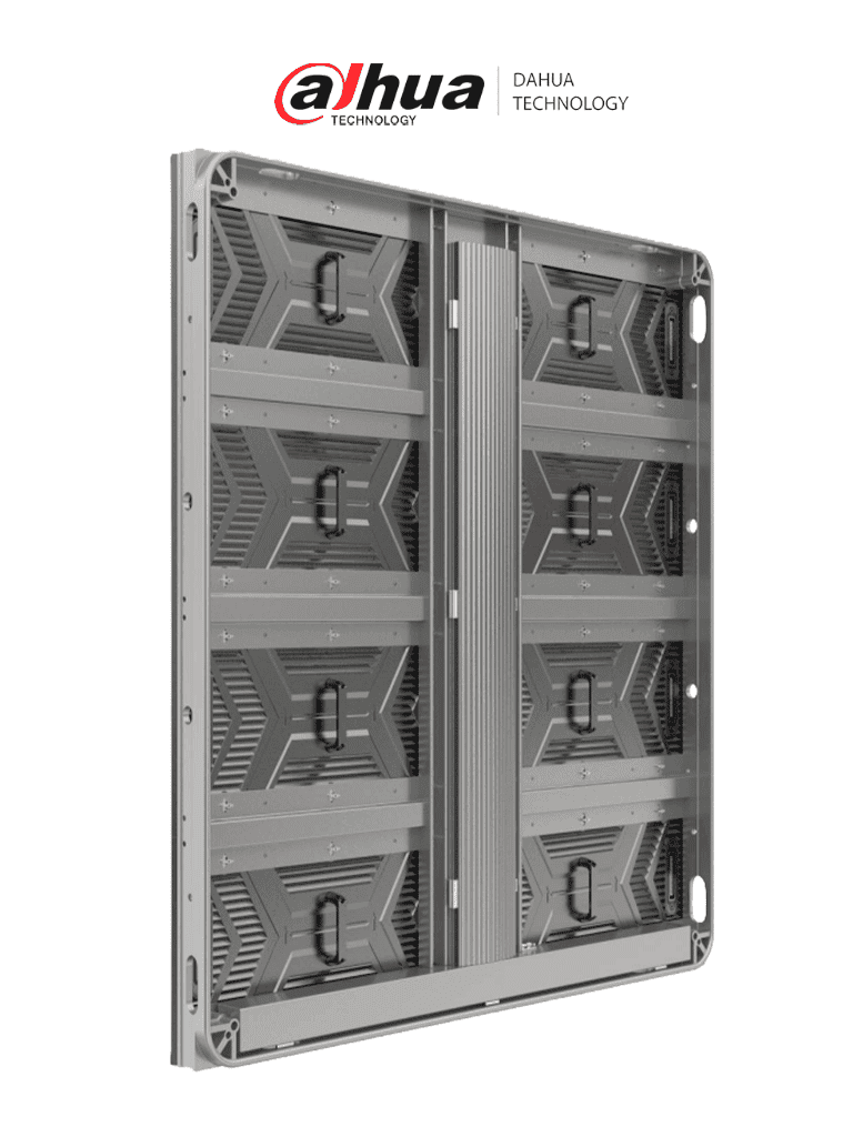 DAHUA DHI-PHGOA10-FC - Gabinete LED Pitch 10mm/ SMD/ Gabinete de Aluminio 1x1 Metro/ Resolución 96x96/ 8000 Nits/ Mantenimiento Frontal y Trasero/ IP65/ Ahorro de Energía/