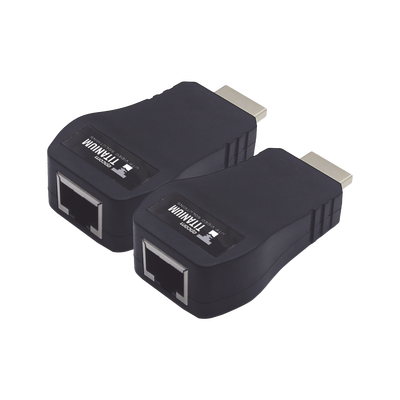 Imagen de Kit Extensor 25m convertidor Señal HDMI a UTP (Cat5e/Cat 6)  / Calidad PREMIUM