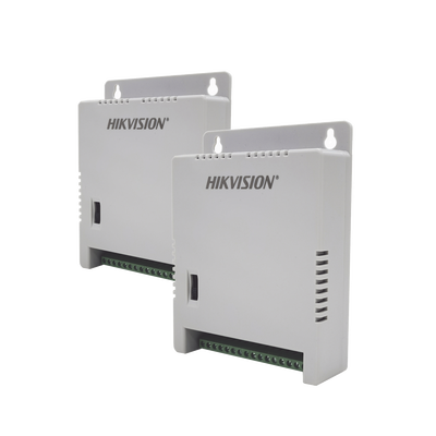 Imagen de 2 Fuentes de Poder Regulada (12 Vcc / 13.5 Vcc / 15 Vcc) para 16 Cámaras / 1 Amp por Salida / Voltaje de Entrada 185 - 240 VCA / Soporta 4K / Modo para Largas Distancias