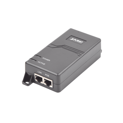 Imagen de Inyector PoE  IEEE 802.3at, Puertos Gigabit, Hasta 30 W de Salida PoE (Mid-span)
