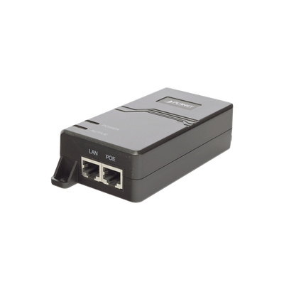 Imagen de Inyector Ultra PoE 60W 4-pares UTP, compatible 802.3af/at Gigabit 10/100/1000 Mbps