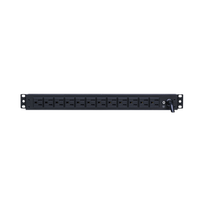 Imagen de PDU Básico Para Distribución de Energía, Con 12 Tomas NEMA 5-15R Traseras, 1UR, 15 Amp, 120 Vca