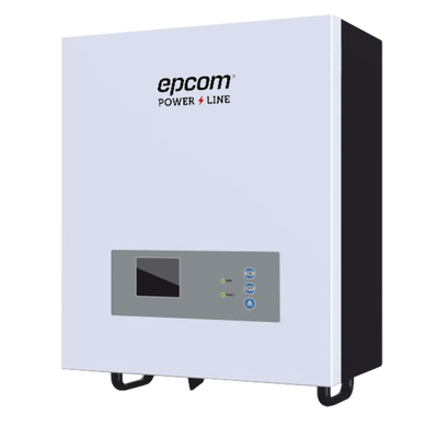 Imagen de Inversor / Cargador para sistemas tipo isla de 48Vcc/120VCA de 2500W onda sinusoidal pura con controlador MPPT. Administre una fuente fotovoltaica, la red eléctrica y recargue su banco de baterías y su consumo sin problemas.